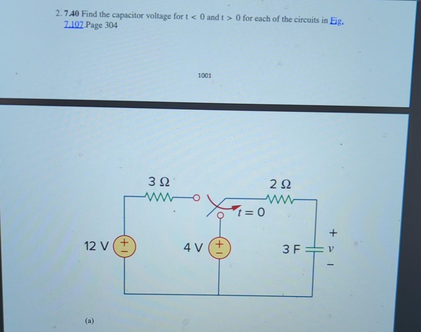 Solved As Part Of The Last Assignment. 7. Problem 7.40, Part | Chegg.com