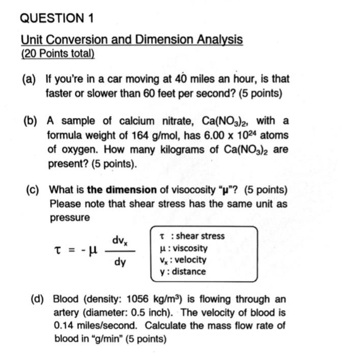 Viscosity top unit conversion