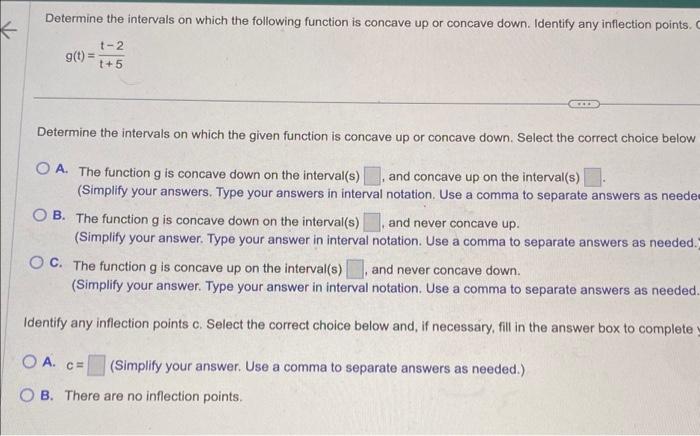 Solved Determine the intervals on which the following | Chegg.com