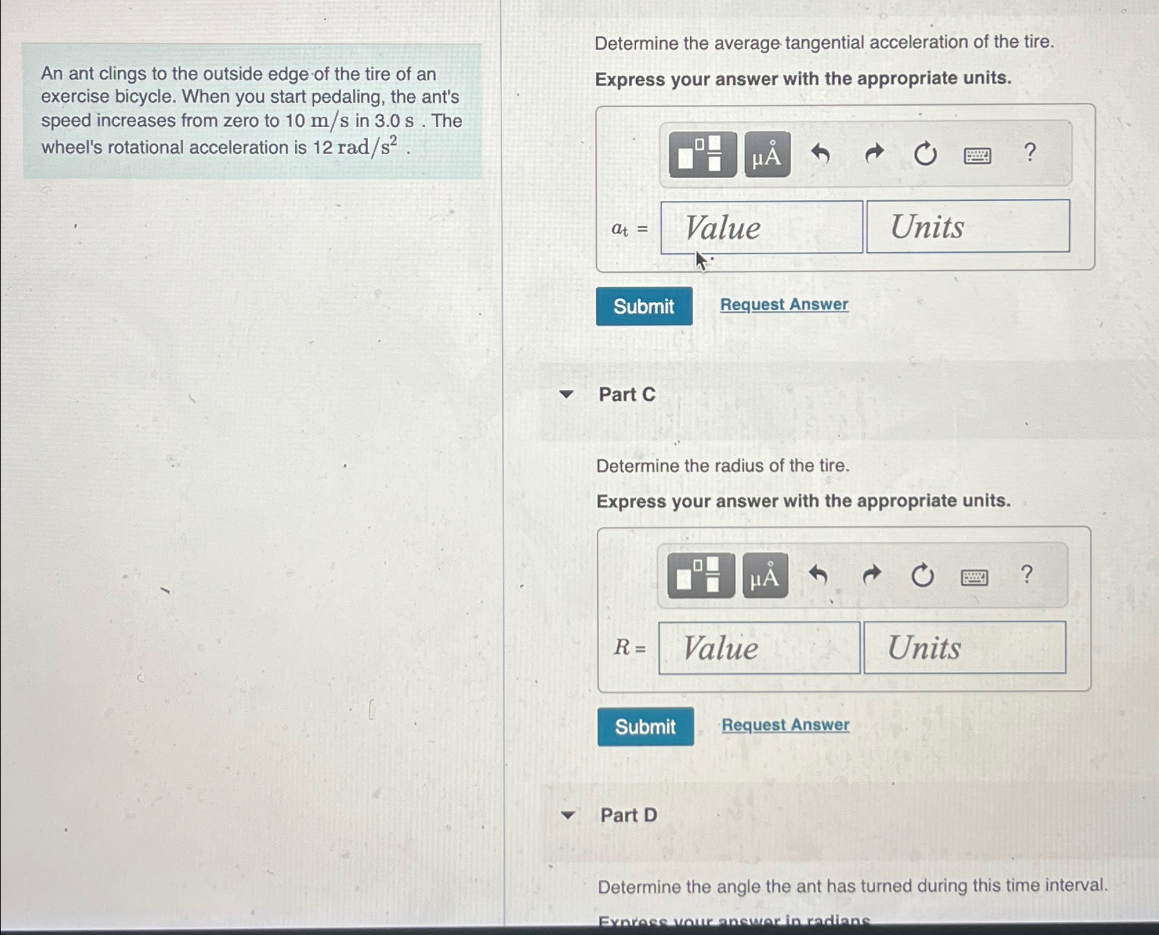 Solved Answer Part B, ﻿Part C, ﻿and Part D. | Chegg.com