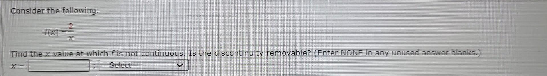 Solved Consider the following. f(x)=x2 Find the x-value at | Chegg.com