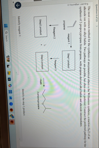 Question 6 ﻿of 15© ﻿Macmillan LearningThe most common | Chegg.com