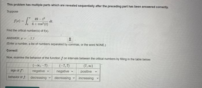 Solved This problem has multiple parts which are revealed | Chegg.com