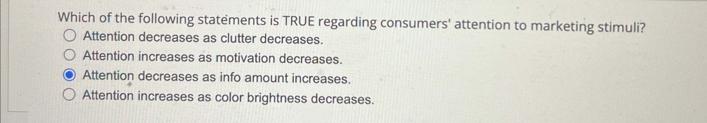 Solved Which of the following statements is TRUE regarding | Chegg.com