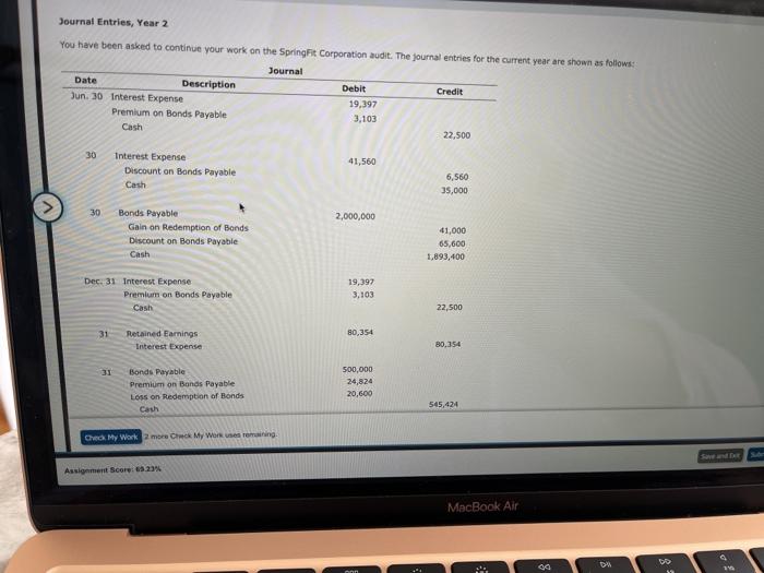 Solved Chapter 15 Mastery Problem Priem Spring Corporation | Chegg.com
