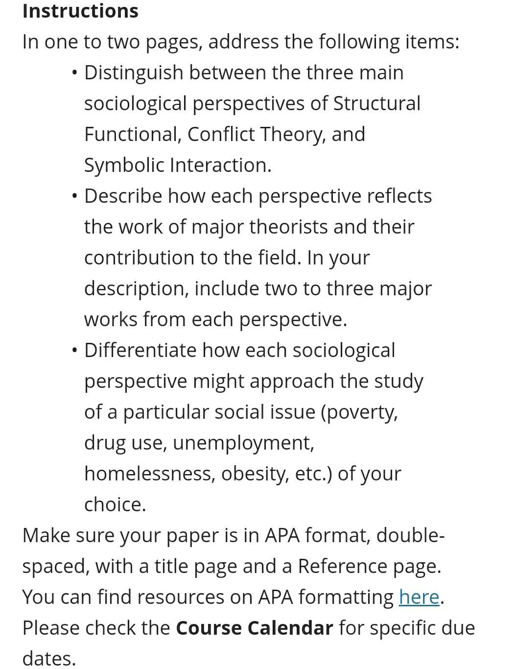 Instructions In one to two pages, address the | Chegg.com