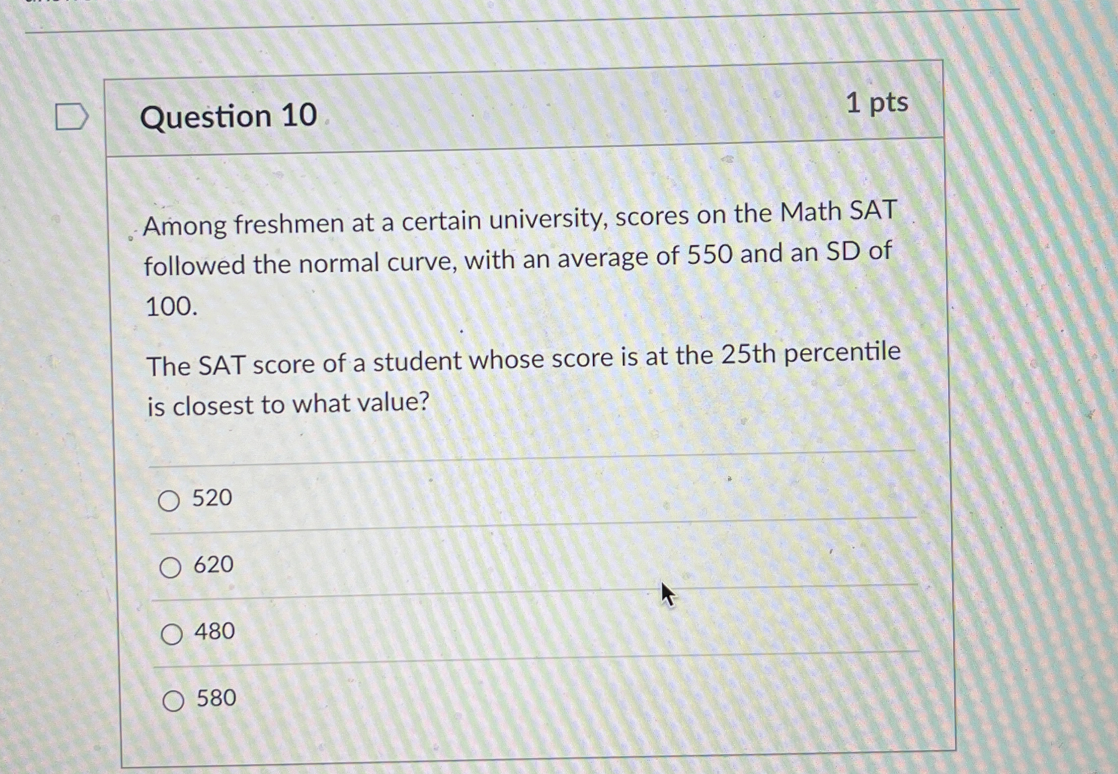 Solved Question 101 ﻿ptsAmong freshmen at a certain | Chegg.com
