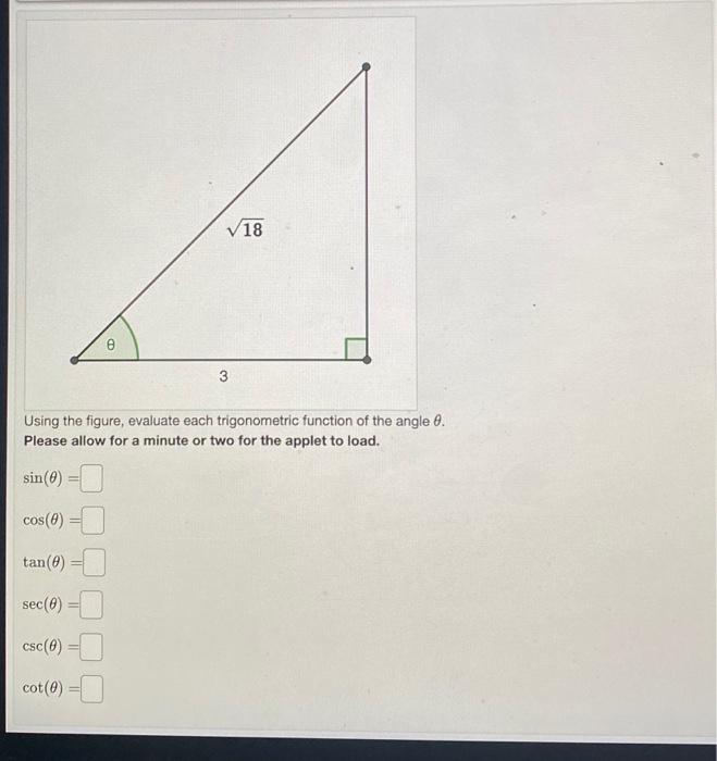 Solved Using The Figure, Evaluate Each Trigonometric | Chegg.com