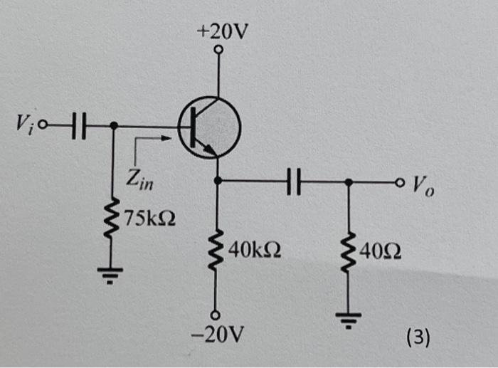 Transistor β = 100, Vbe = 0V, Vt = 25mV, what is the