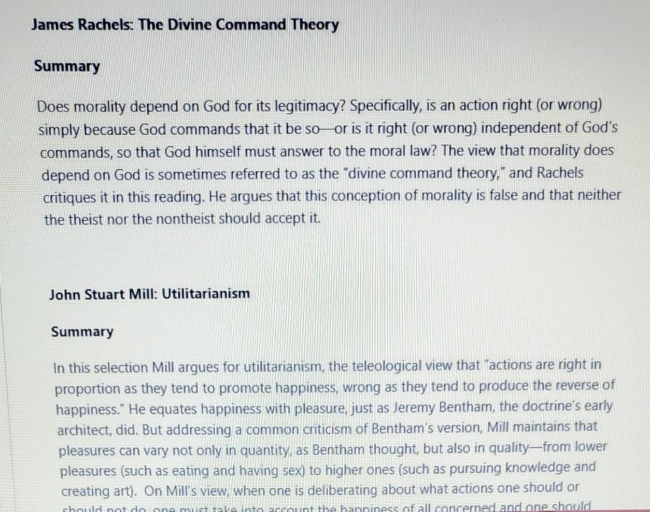 james-rachels-the-divine-command-theory-summary-does-chegg