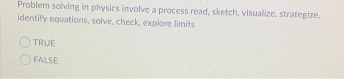 in physics problem solving what does the s means in i s e e strategy