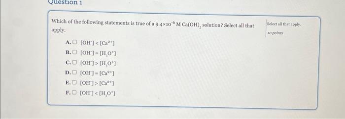 Solved Which of the following statements is true of a | Chegg.com