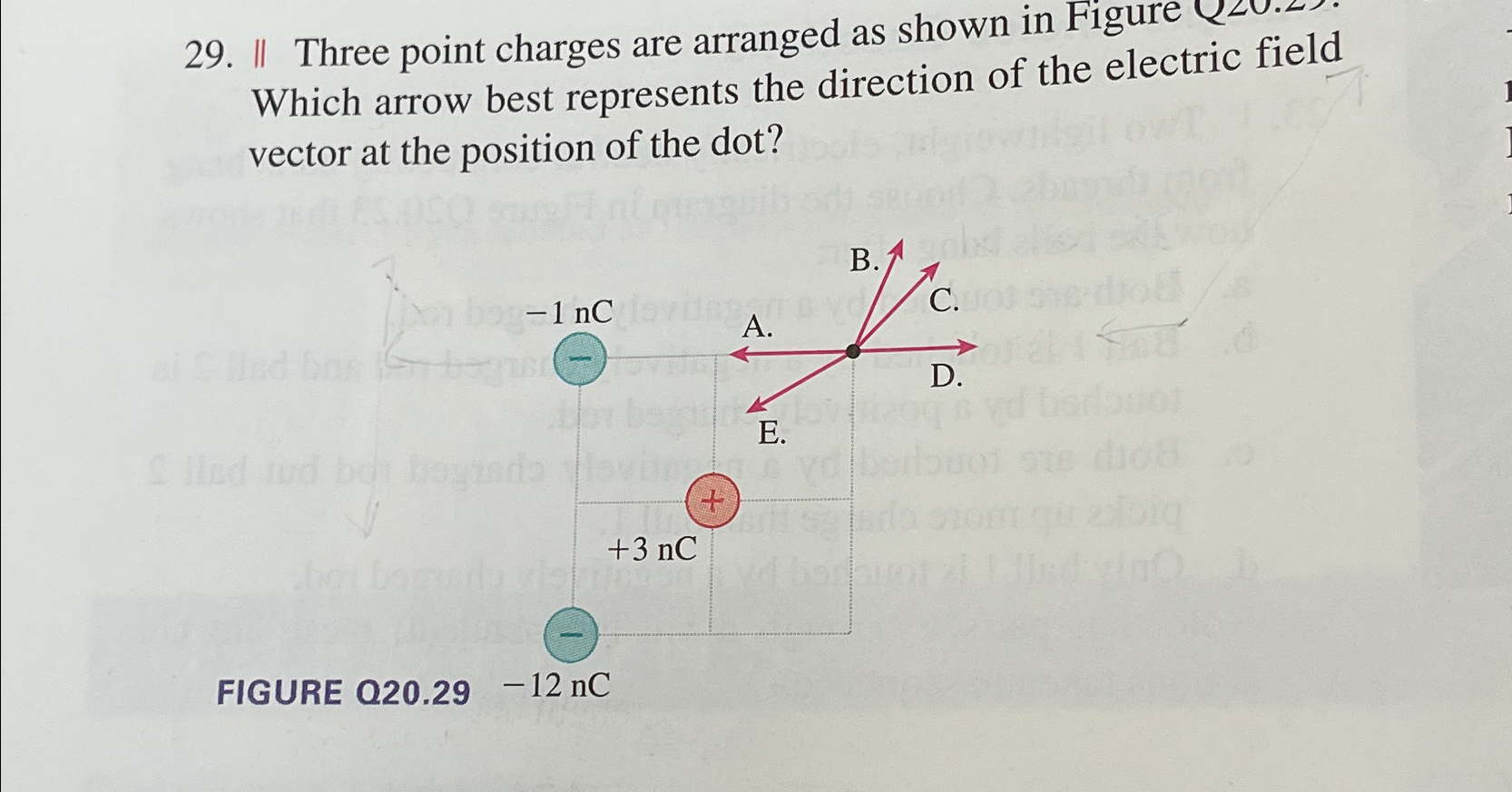 Solved I| ﻿Three point charges are arranged as shown in | Chegg.com
