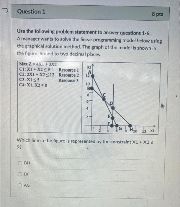 Solved Use the following problem statement to answer | Chegg.com