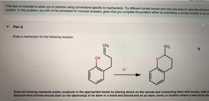 Solved This item is intended to allow you to practice using | Chegg.com
