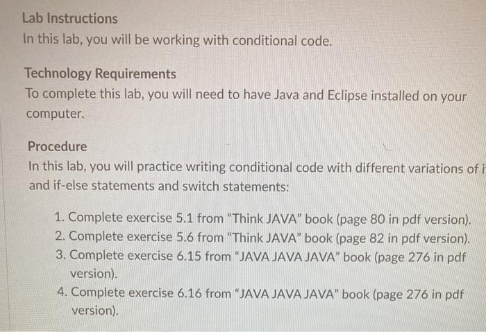 Lab Instructions In this lab, you will be working | Chegg.com