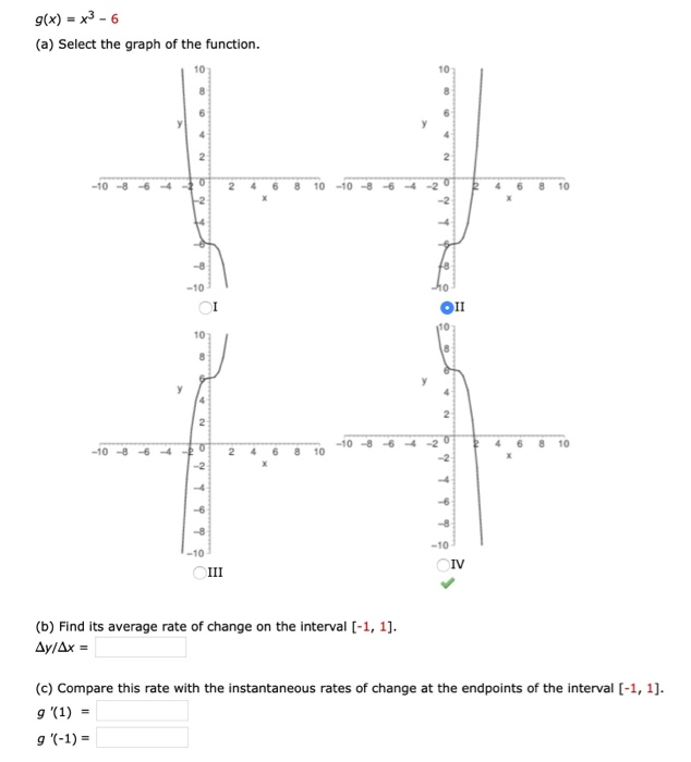 Solved G X X3 6 A Select The Graph Of The Fu Courses Archive