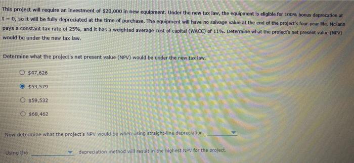 Solved This Project Will Require An Investment Of 20 000 In Chegg