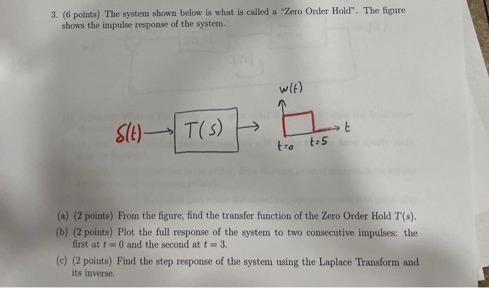 Solved 3. ( 6 points) The system shown below is what is | Chegg.com