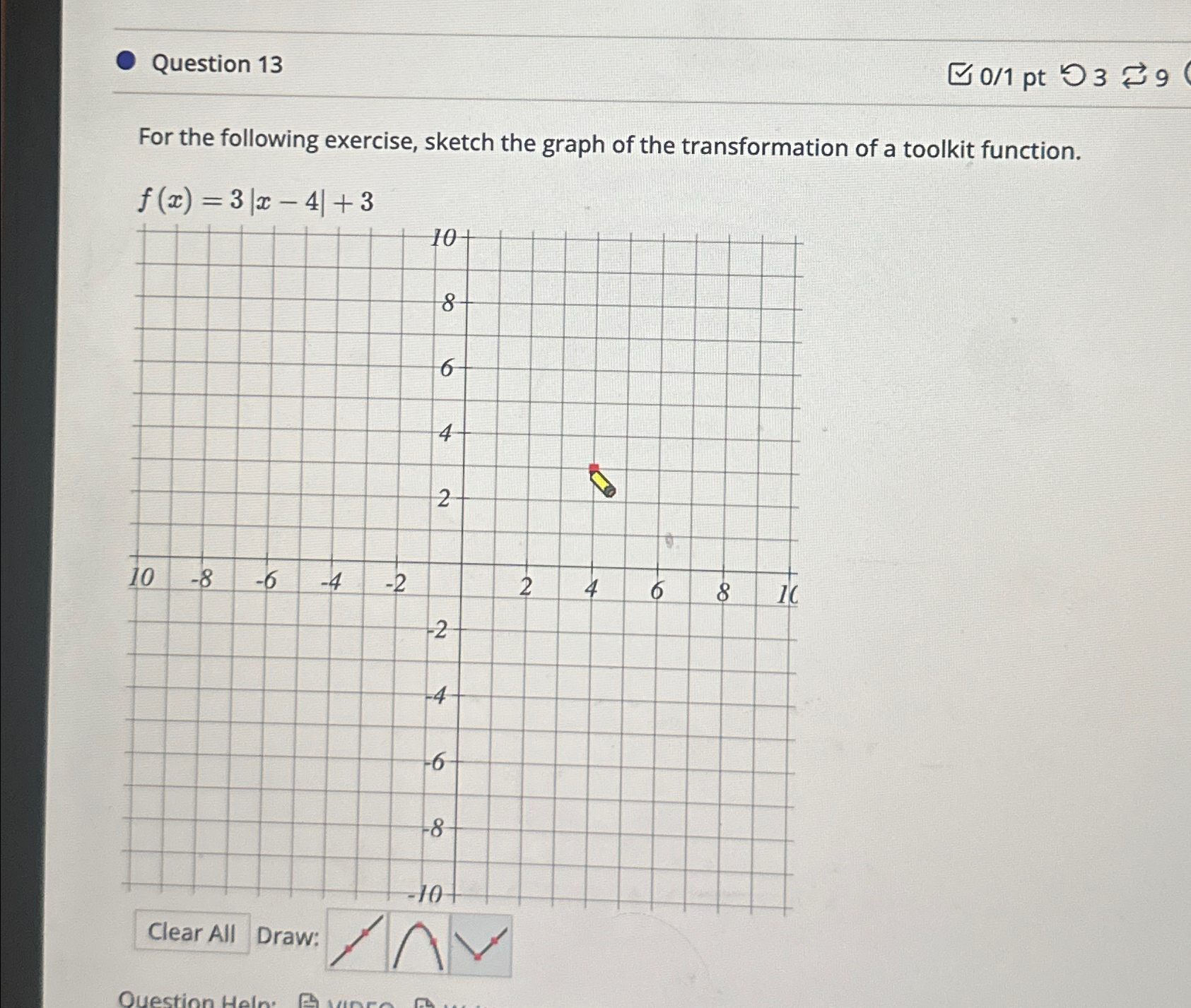 Solved Question 1301pt 3⇄For the following exercise, sketch | Chegg.com