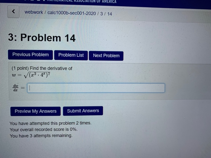 Solved 3: Problem 4 Previous Problem Problem List Next | Chegg.com