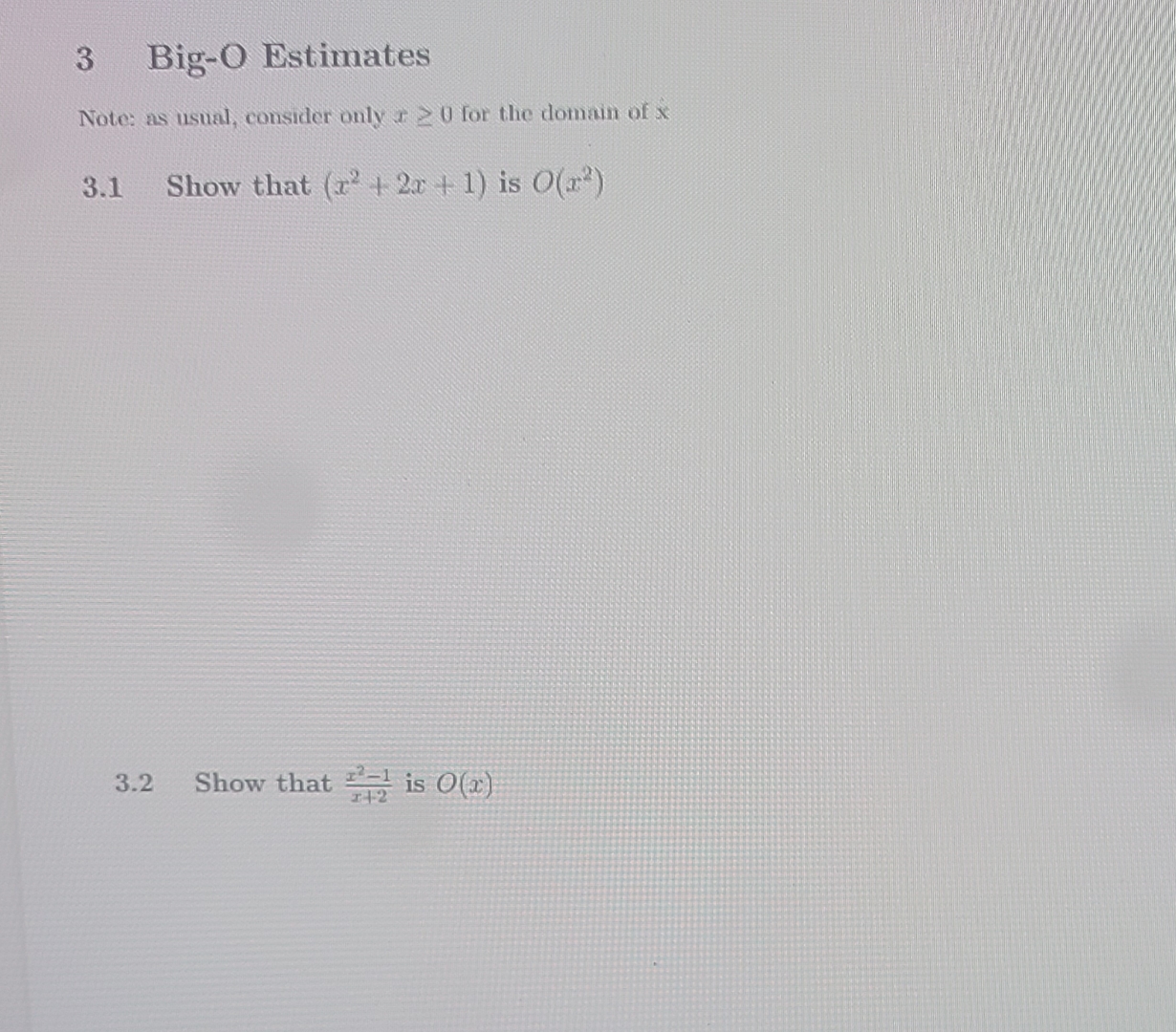 Domain Of X3
