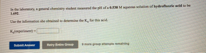 Solved In The Laboratory, A General Chemistry Student | Chegg.com