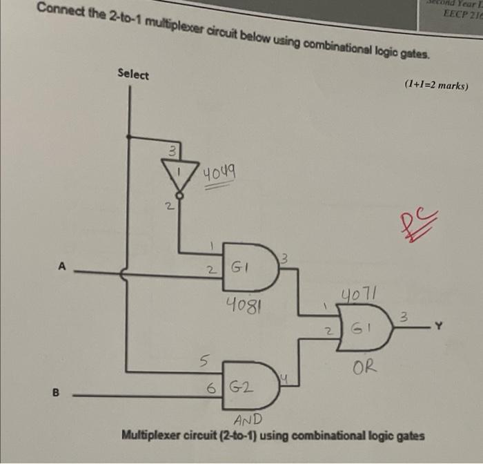 Solved 3. Design a 2 to 4 decoder circuit (max term | Chegg.com