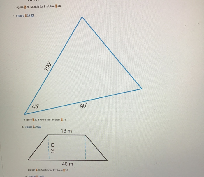 Solved Figure 2.28 Sketch For Problem 2.7b. C. Figure 2.290 | Chegg.com