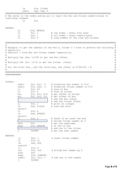 Solved 2. Programming Exercise Write a MIPS program to | Chegg.com