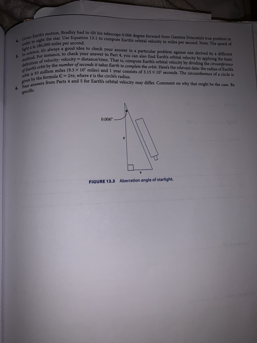 Solved ACTIVITY 13 Precision Astronomy After Galileo—Stellar