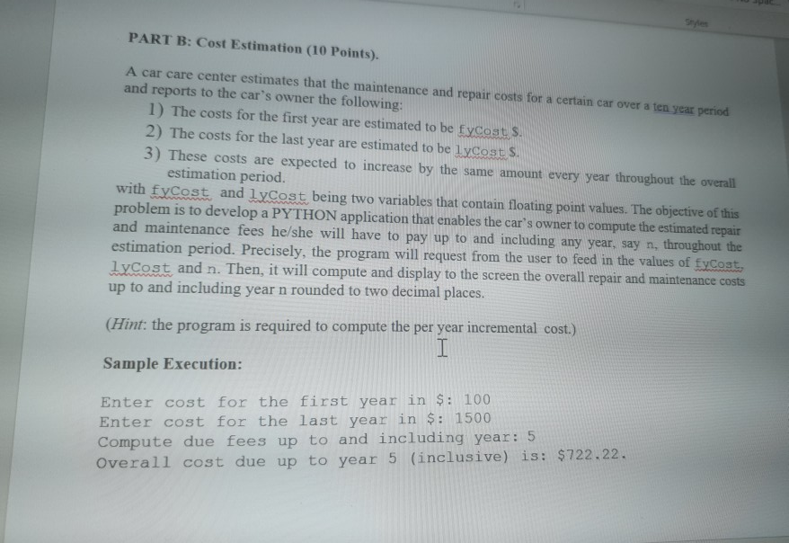 Solved Problem 4: Write PYTHON Code (20 Points) This problem | Chegg.com