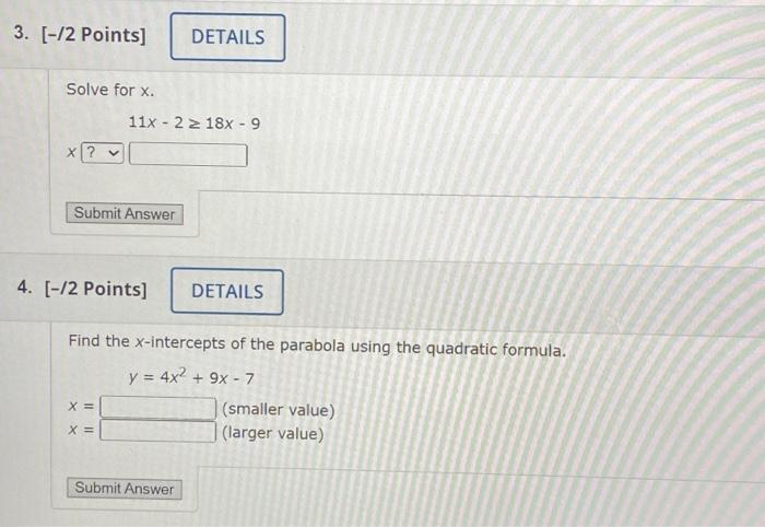 solved-solve-for-x-11x-2-18x-9-12-points-find-the-chegg