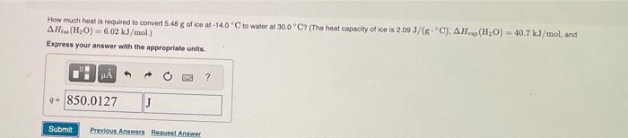 Solved ANSWER THIS QUESTION CORRECTLY NOWHow much heat is | Chegg.com