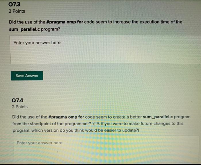 Q7 10 Points Q71 3 Points The code in the function | Chegg.com