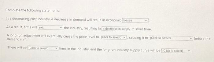 Solved Complete the following statements In a | Chegg.com