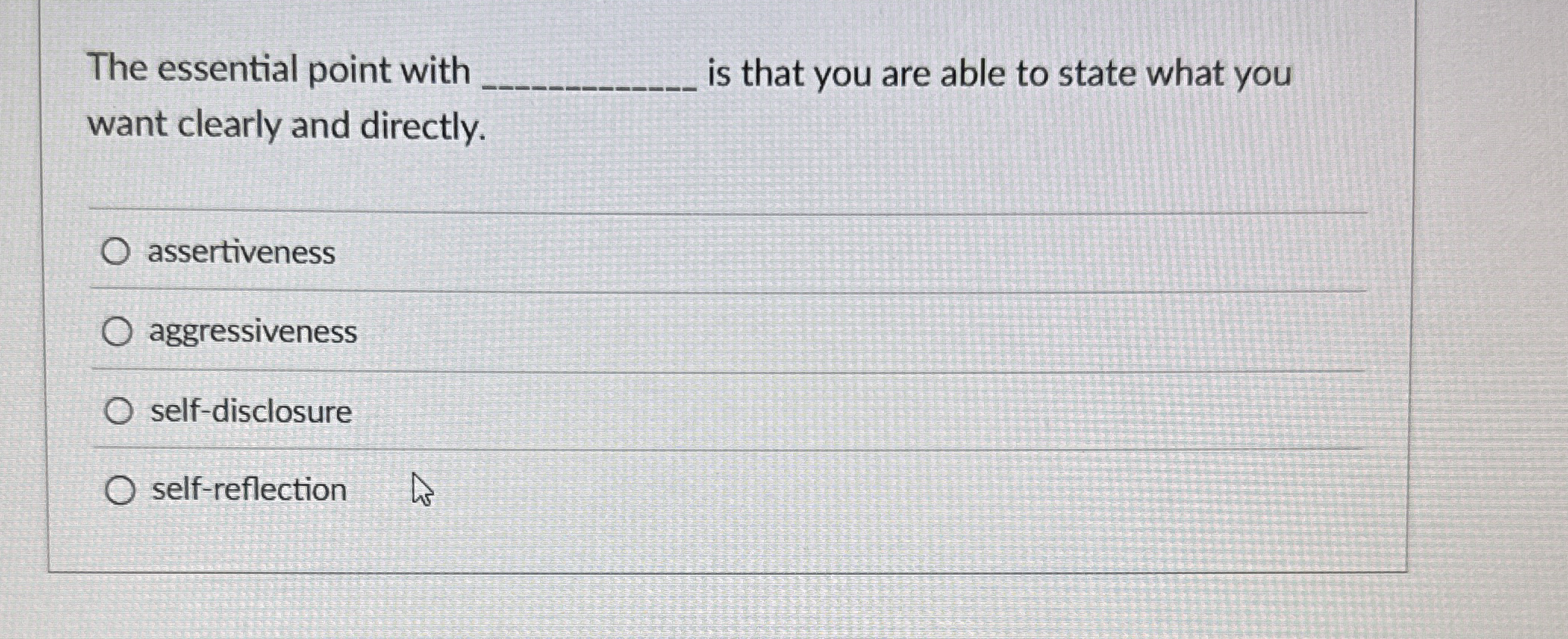 Solved The essential point withis that you are able to state | Chegg.com