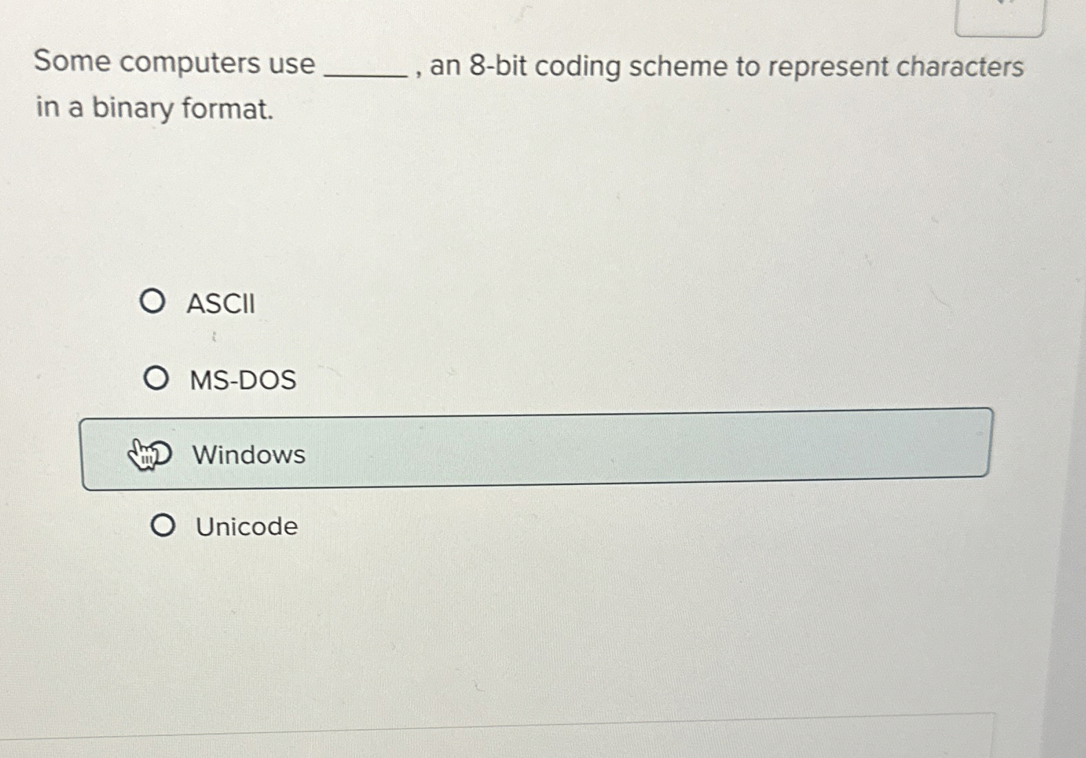 Solved Some computers use q, ﻿an 8 -bit coding scheme to | Chegg.com