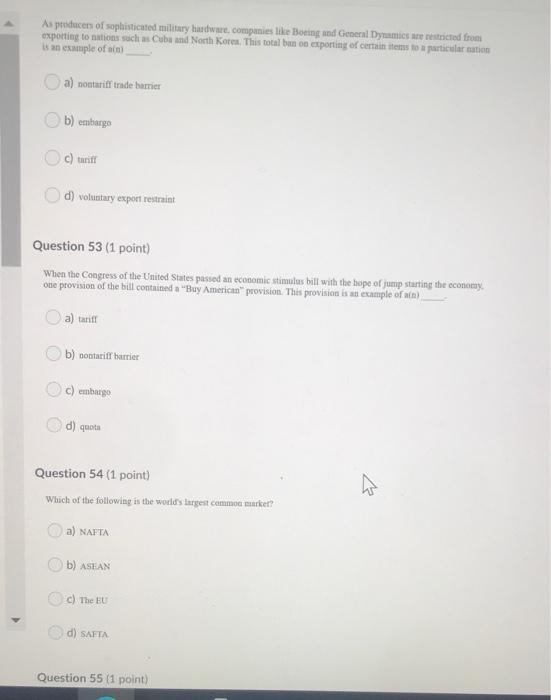 Solved As producers of sophisticated military hardware,