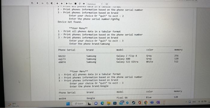 Solved Question ( 90 points) Write a Python program that | Chegg.com
