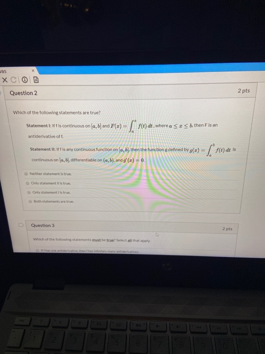Solved was XCO Question 2 2 pts Which of the following | Chegg.com