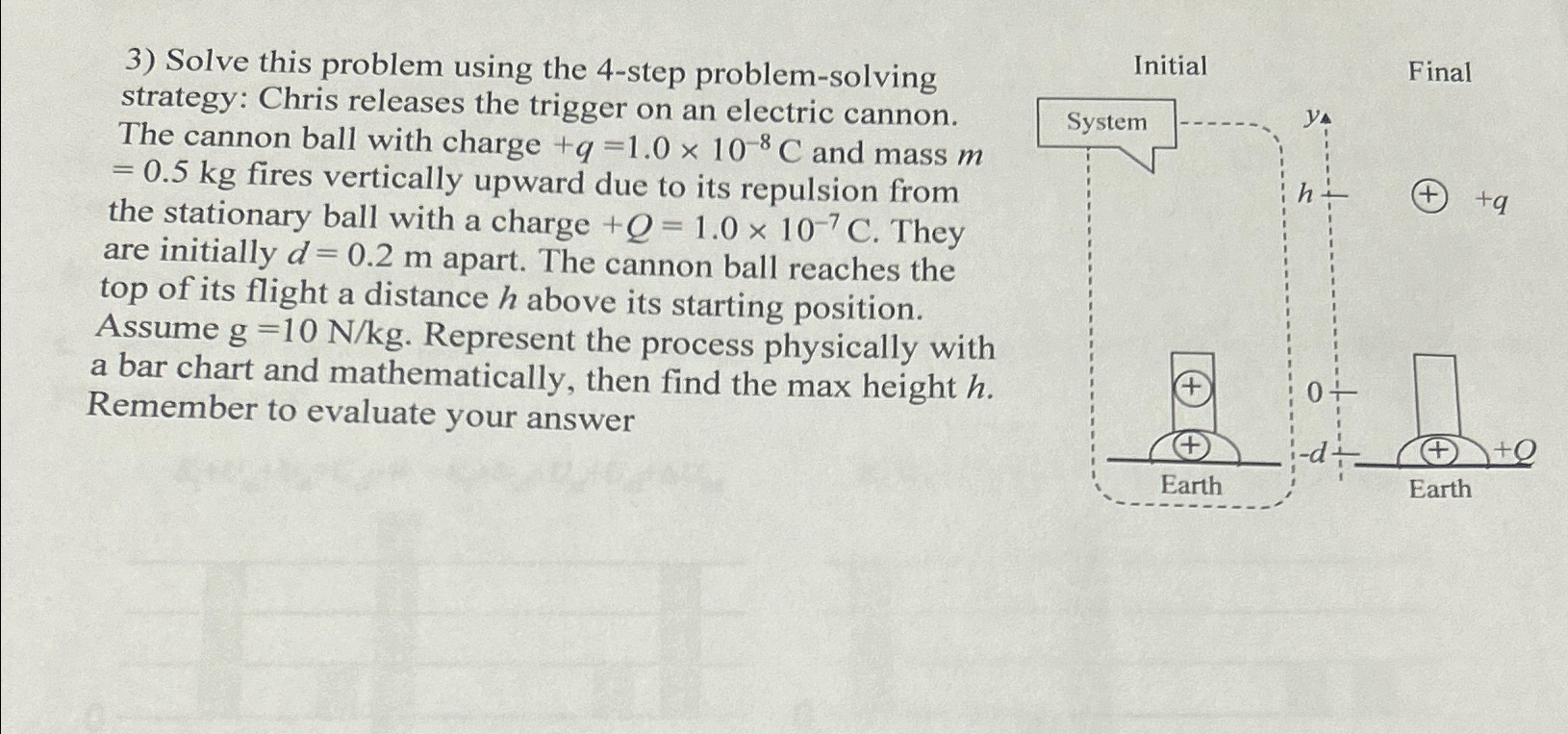 Solved Solve this problem using the 4-step problem-solving | Chegg.com
