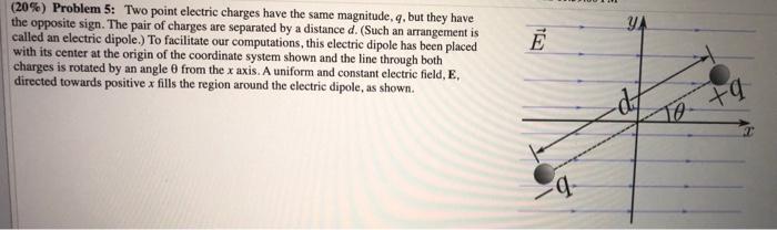 Solved \$. 8% Part (k) The concept of an electric dipole is | Chegg.com