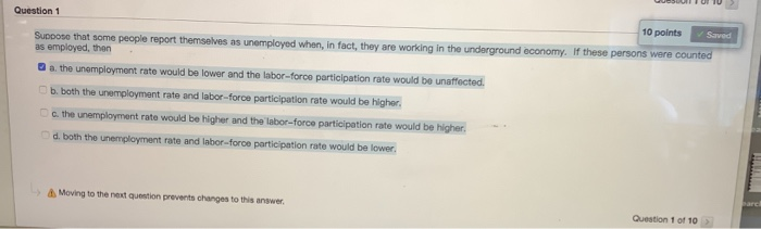 Solved 10 Points Question 1 Saved Suppose That Some People Chegg Com