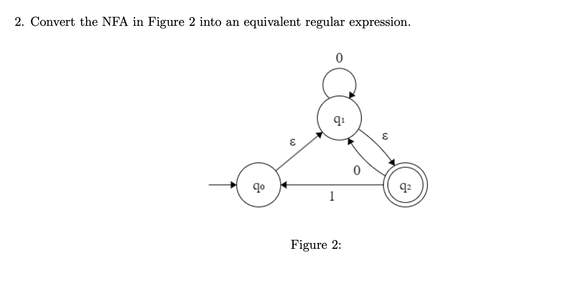 Solved Convert The Following NFAs Into Equivalent Regular | Chegg.com