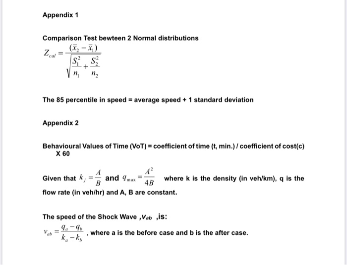 Solved Q.5 In a particular highway section, studies show