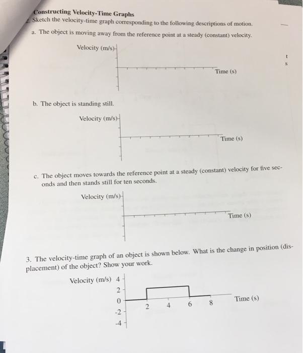 Describing Motion with Position Time Graphs, Overview & Methods - Video &  Lesson Transcript