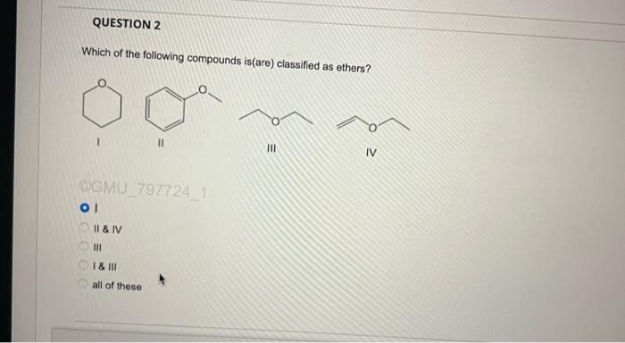 Solved Which of the following compounds is(are) classified | Chegg.com