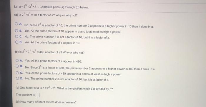 Solved Let A 22 32 5 Complete Parts A Through D Chegg Com