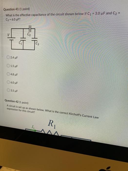 Solved Question 41 (1 point) What is the effective | Chegg.com